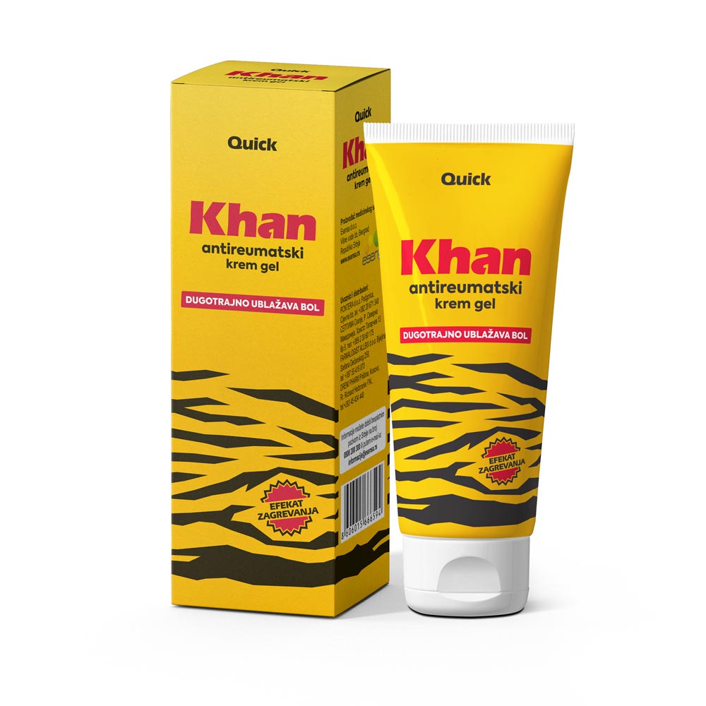 Khan reumás tigris krém gél 200ml